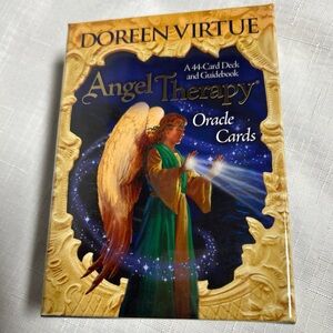 Angel Therapy Oracle Cards Doreen Virtue AUTHENTIC - FACTORY SEALED - RARE - OOP